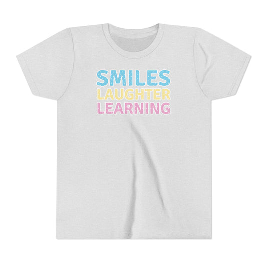 Custom Smiles, Laughter, Learning Youth T-Shirt
