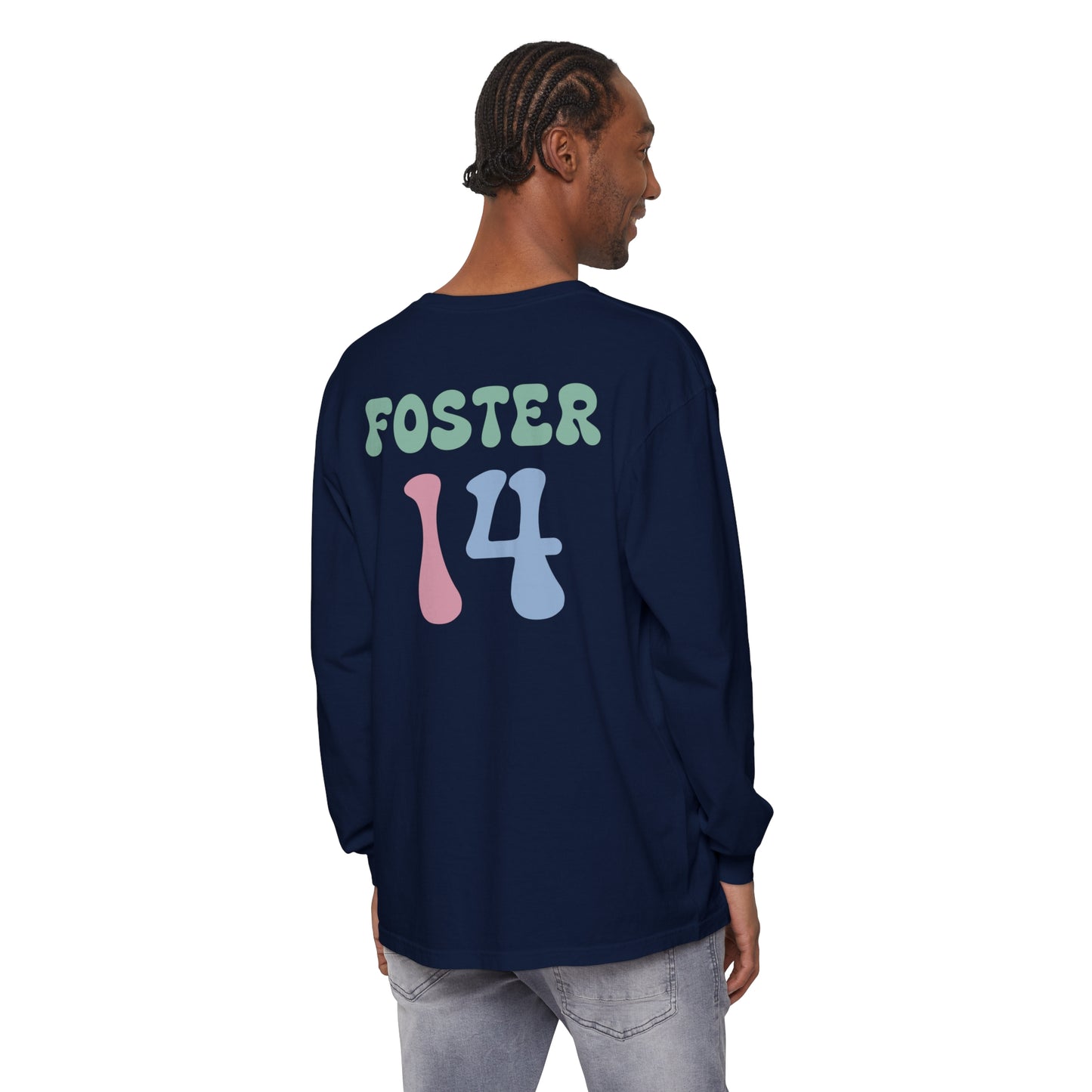 Unisex Garment-dyed Long Sleeve T-Shirt