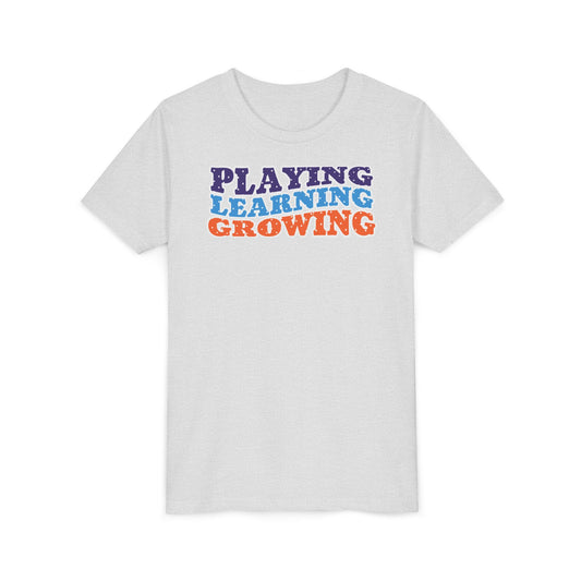 Custom Playing Learning Growing Youth T-Shirt