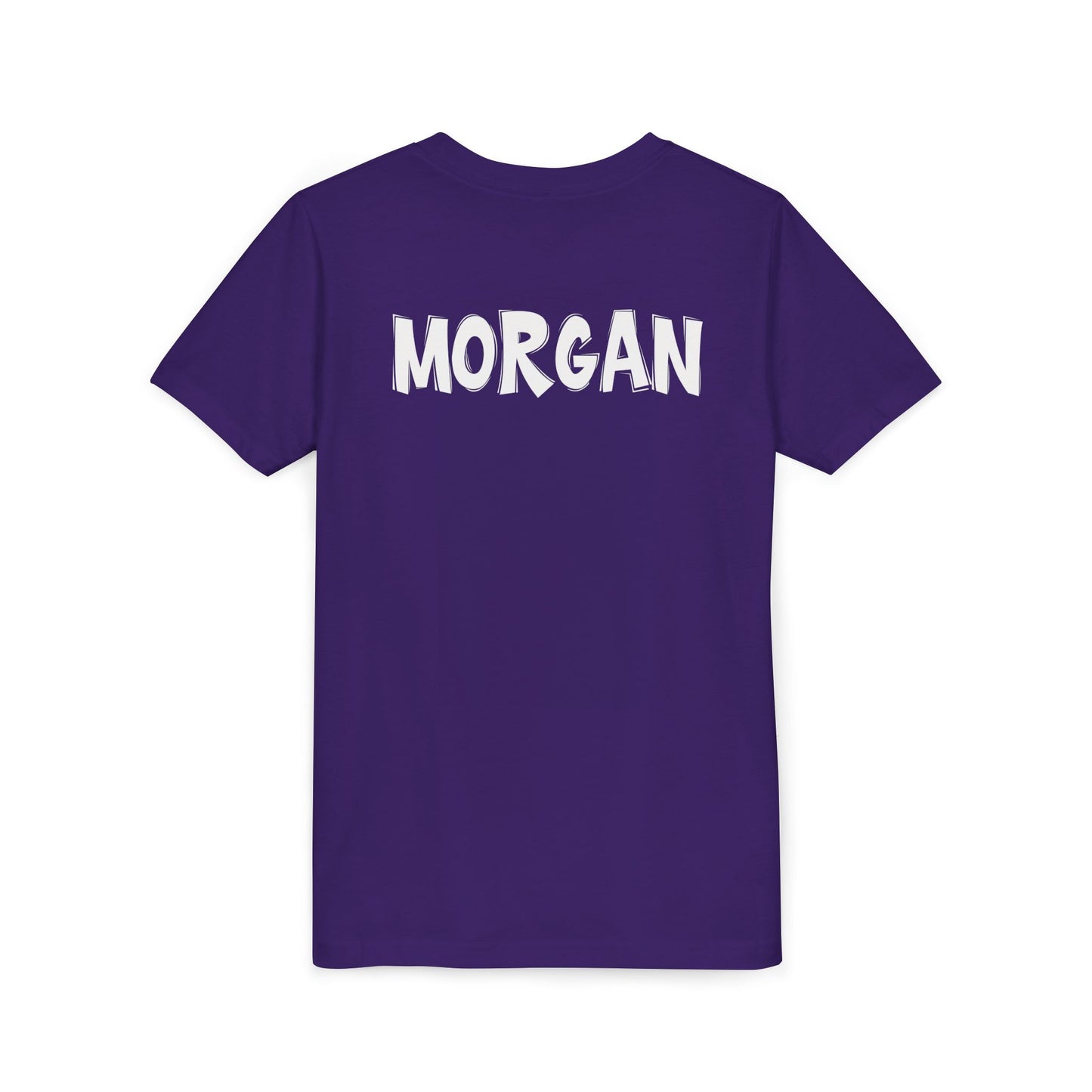 Custom School Name Youth Outlined T-Shirt