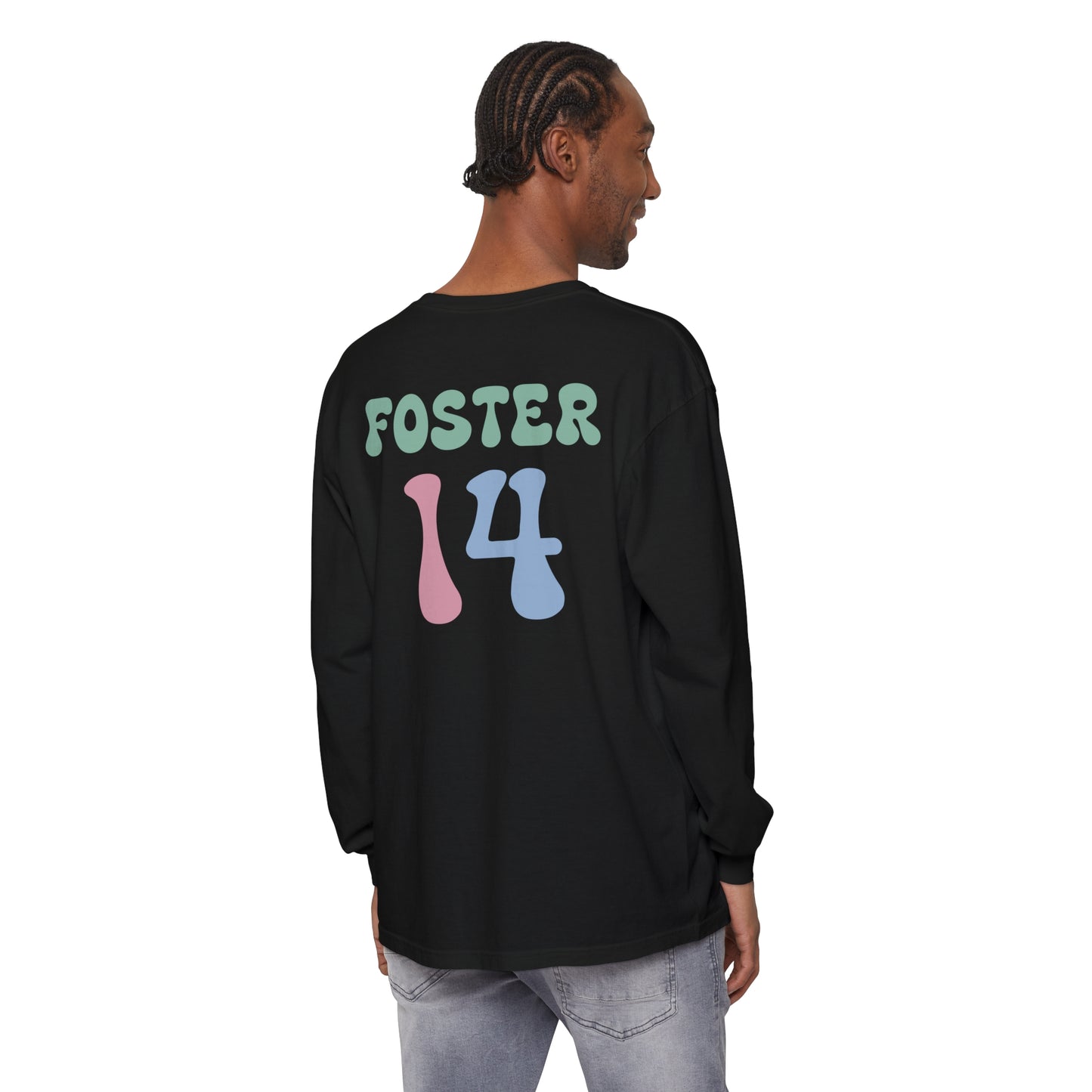 Unisex Garment-dyed Long Sleeve T-Shirt