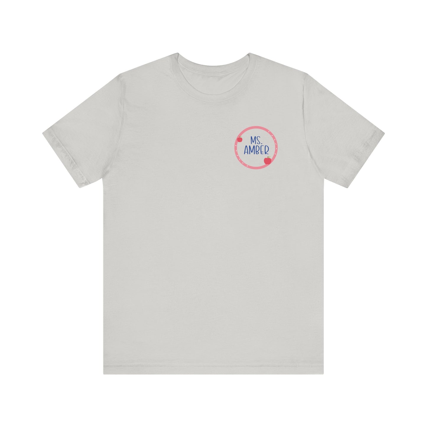 Custom Unisex Apple Circle T-Shirt
