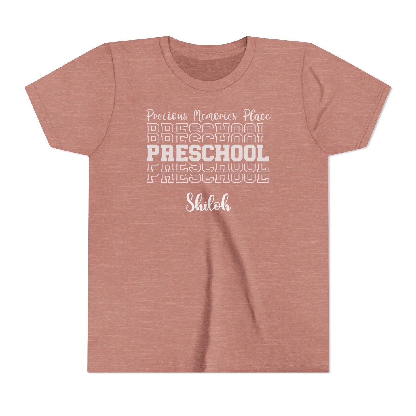 Custom Preschool Youth Tee - School Spirit Building Shirt