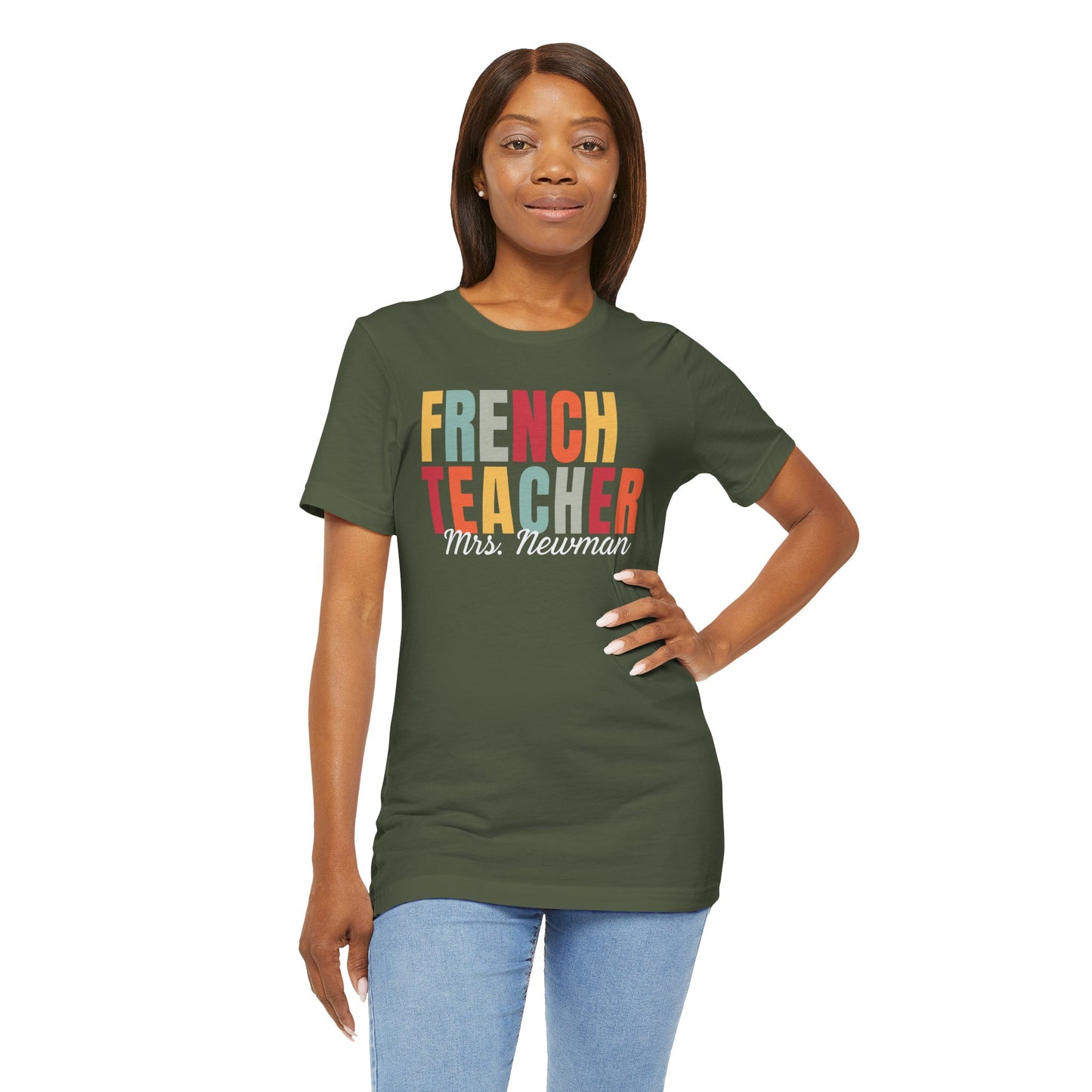 Custom French Teacher T-Shirt