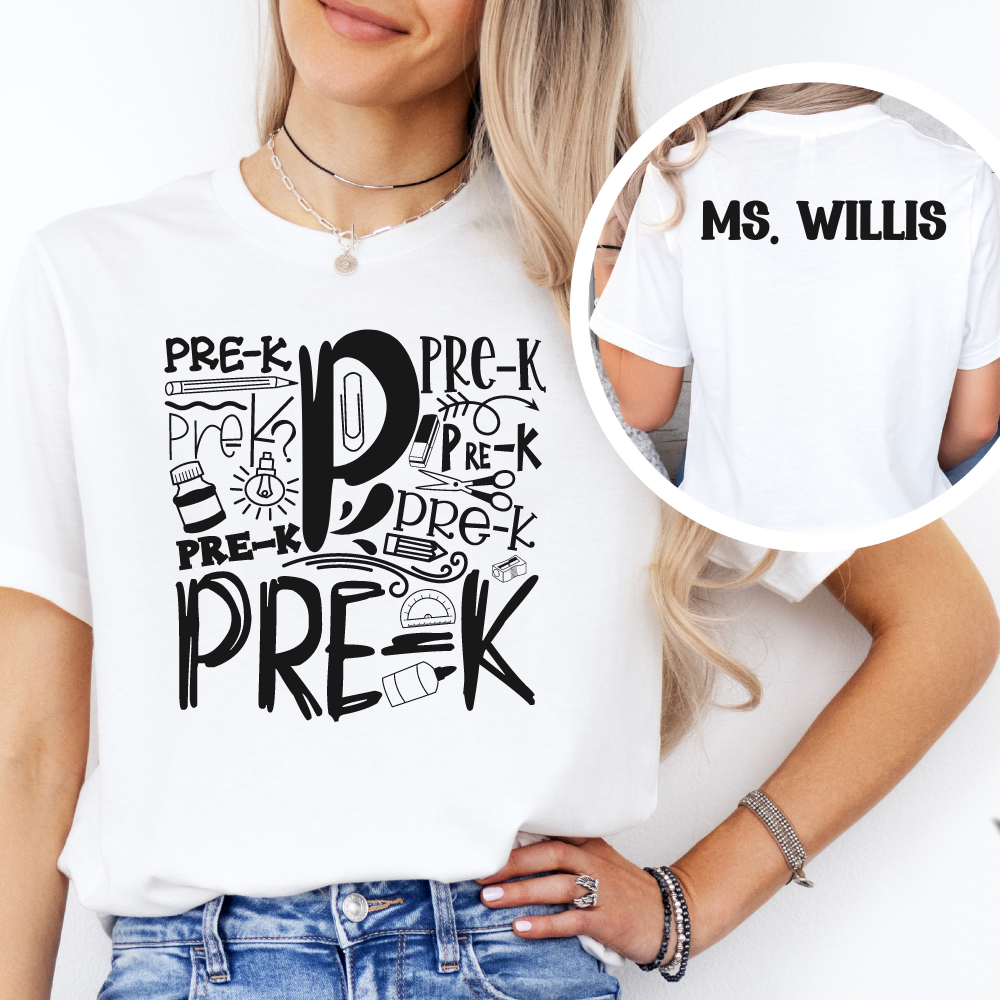 Unisex Custom Pre-K T-Shirt