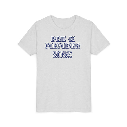 Custom Pre-K Member and Date Youth T-Shirt