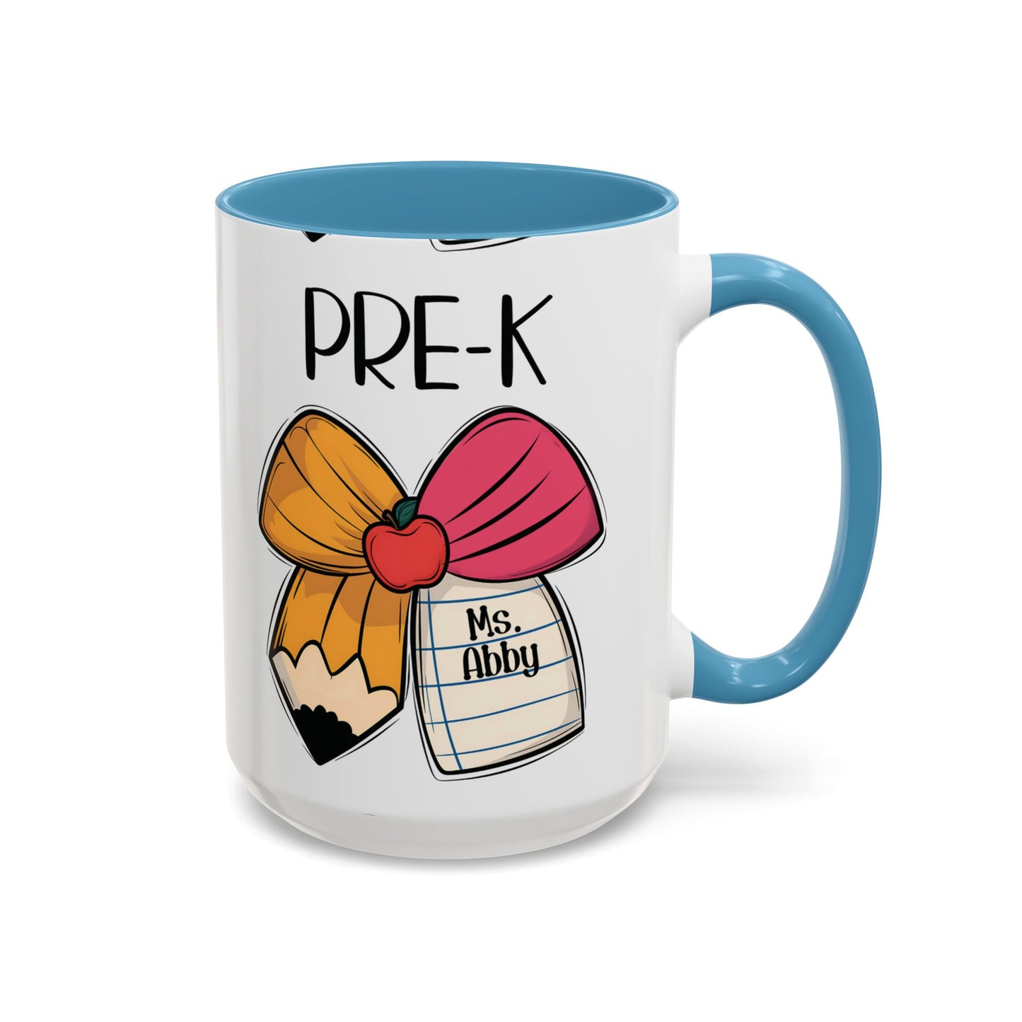 Personalized Pre-K Teacher Coffee Mug – Cute Classroom Gift for Educators