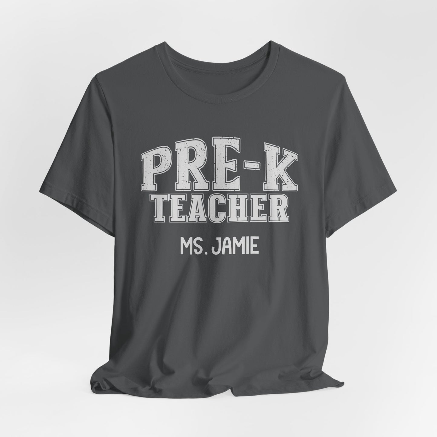 Custom Unisex Pre-K Teacher T-Shirt