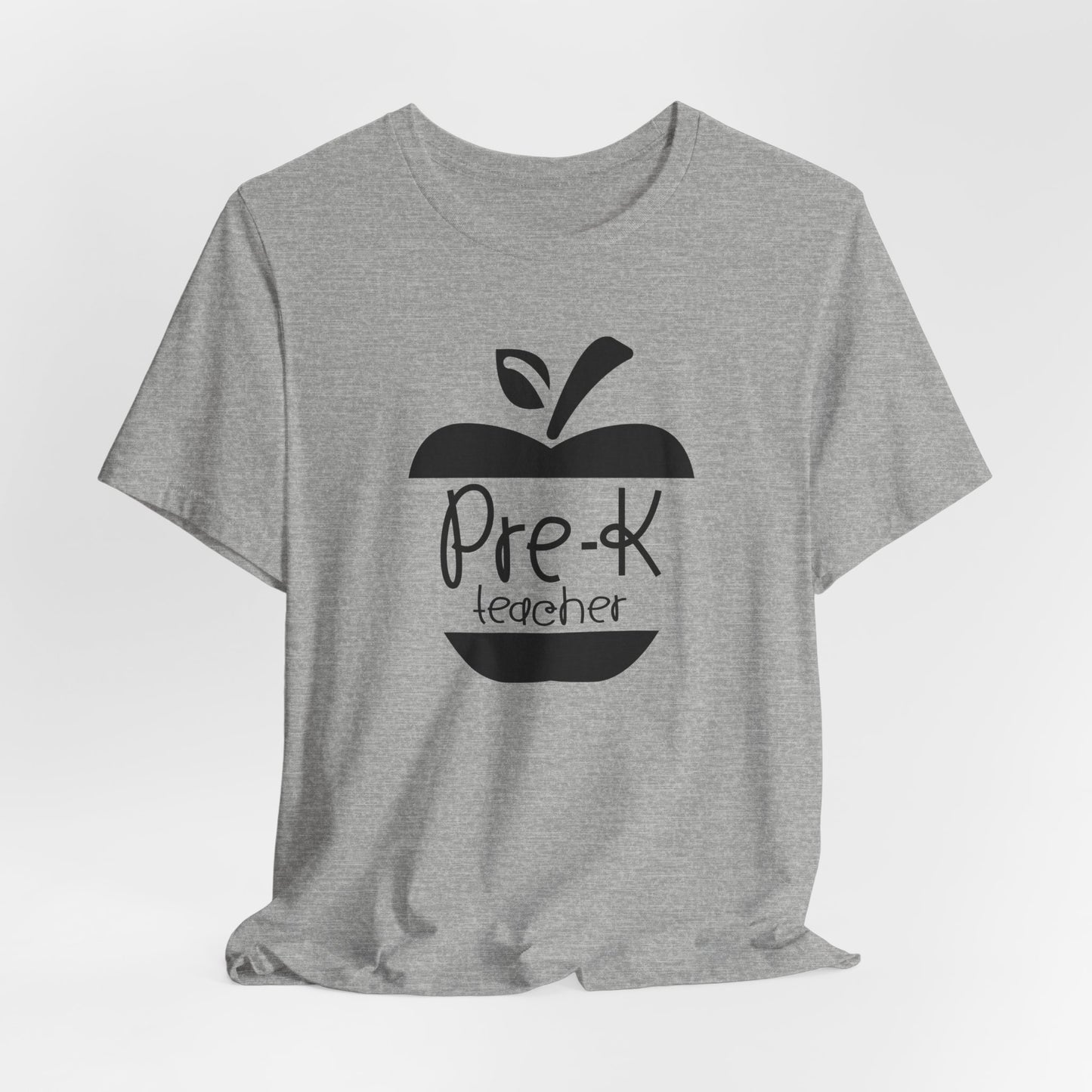 Custom Unisex Pre-K Teacher Apple T-Shirt