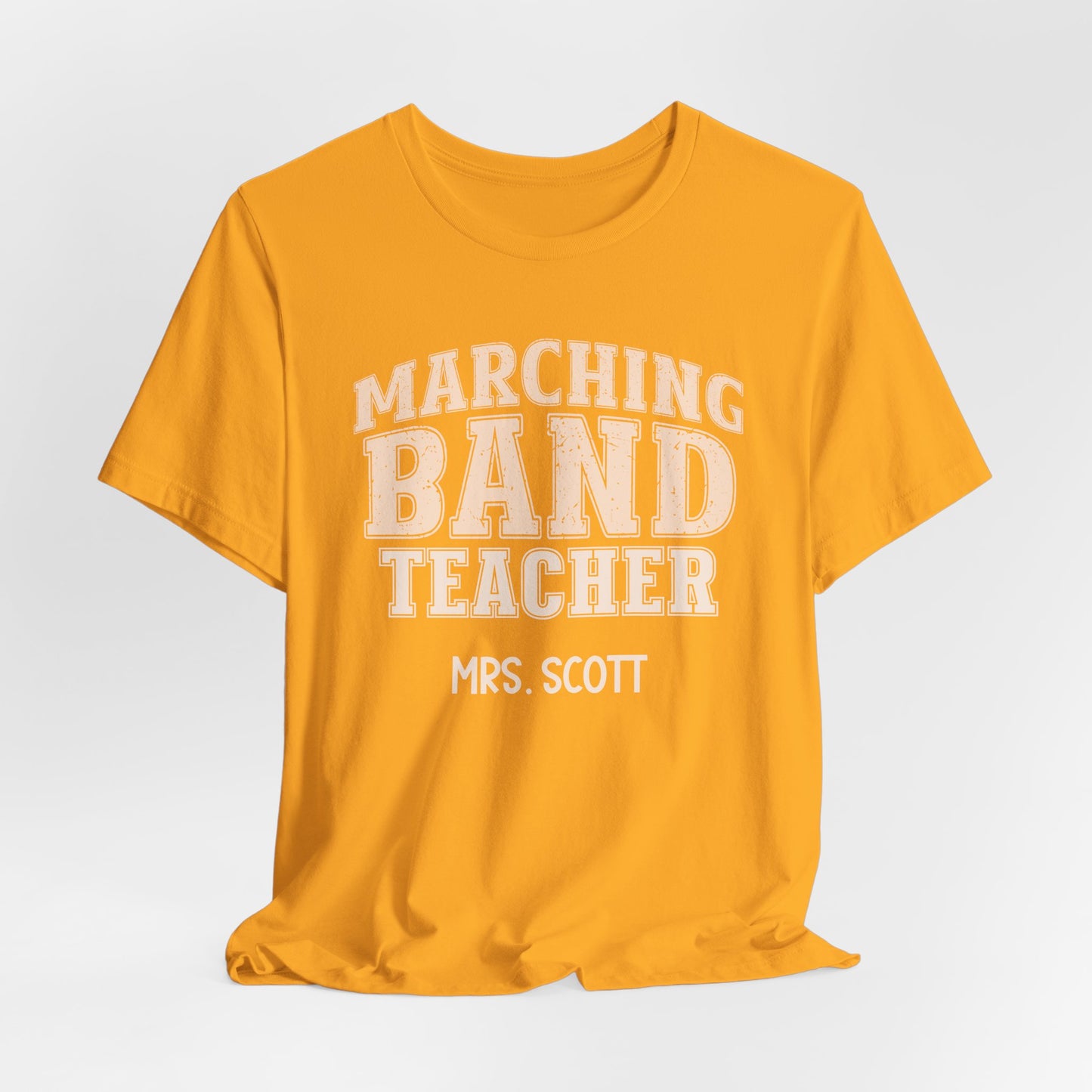 Custom Unisex Marching Band Teacher T-Shirt