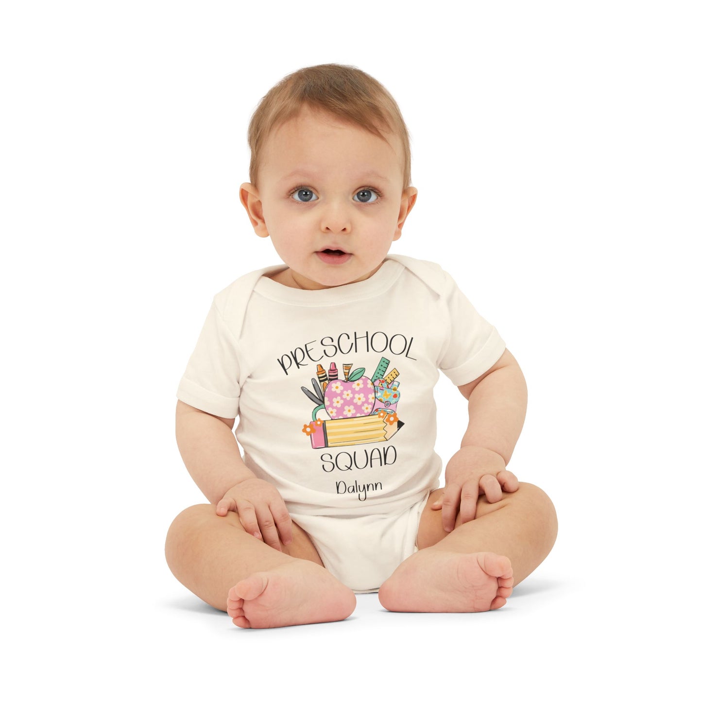 Custom Preschool Squad Infant Jersey One Piece