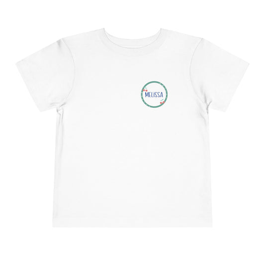 Custom Cherry Circle Toddler T-Shirt
