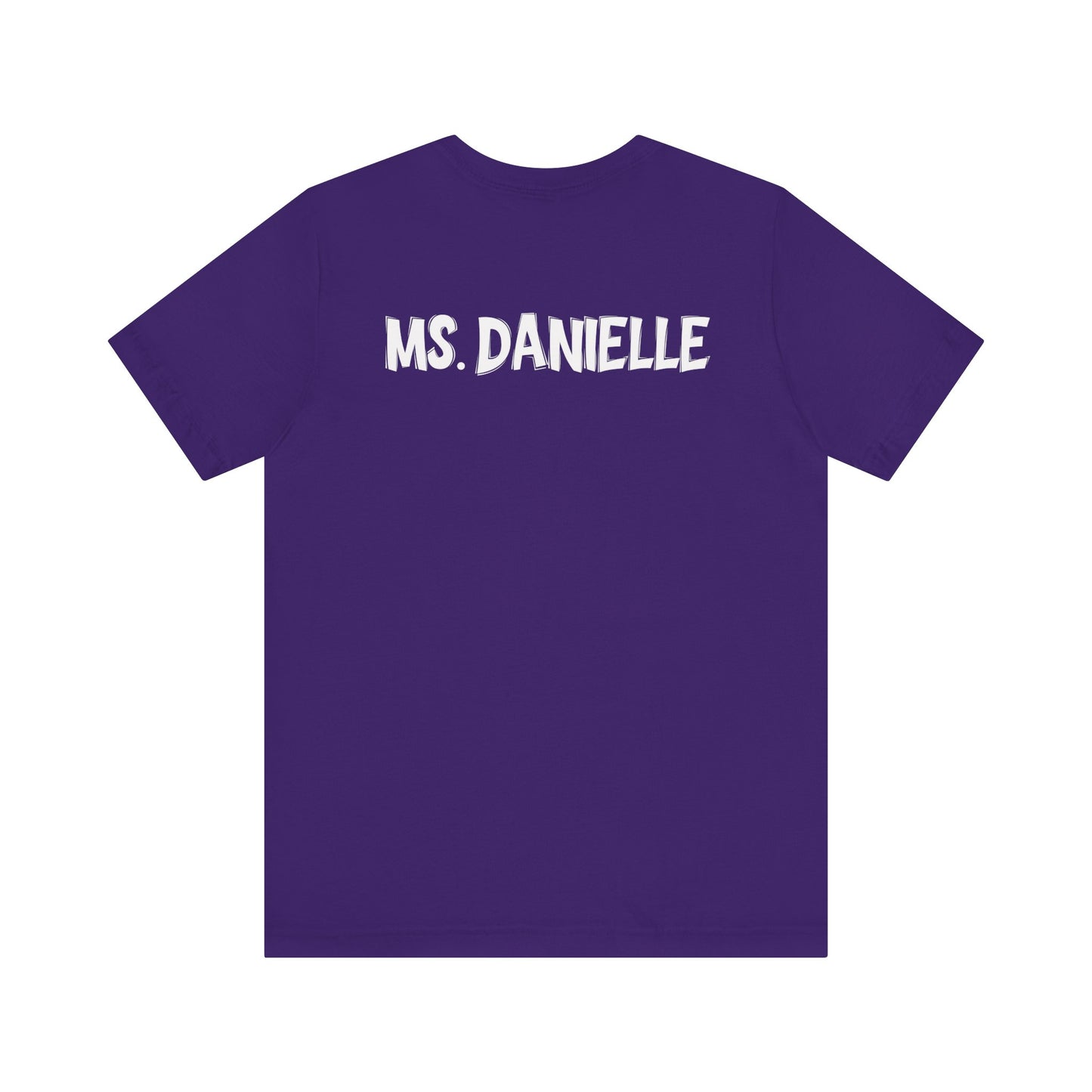 Custom Unisex School Name Outlined T-Shirt