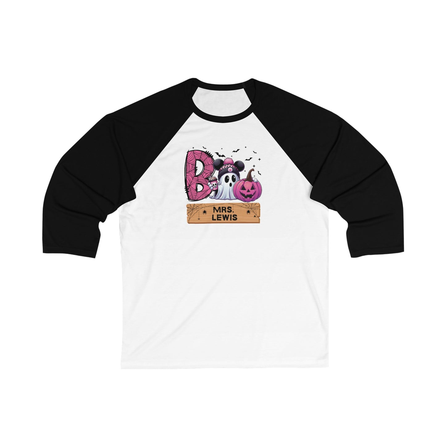 Unisex 3\4 Sleeve Baseball Tee