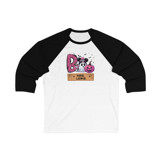 Unisex 3\4 Sleeve Baseball Tee