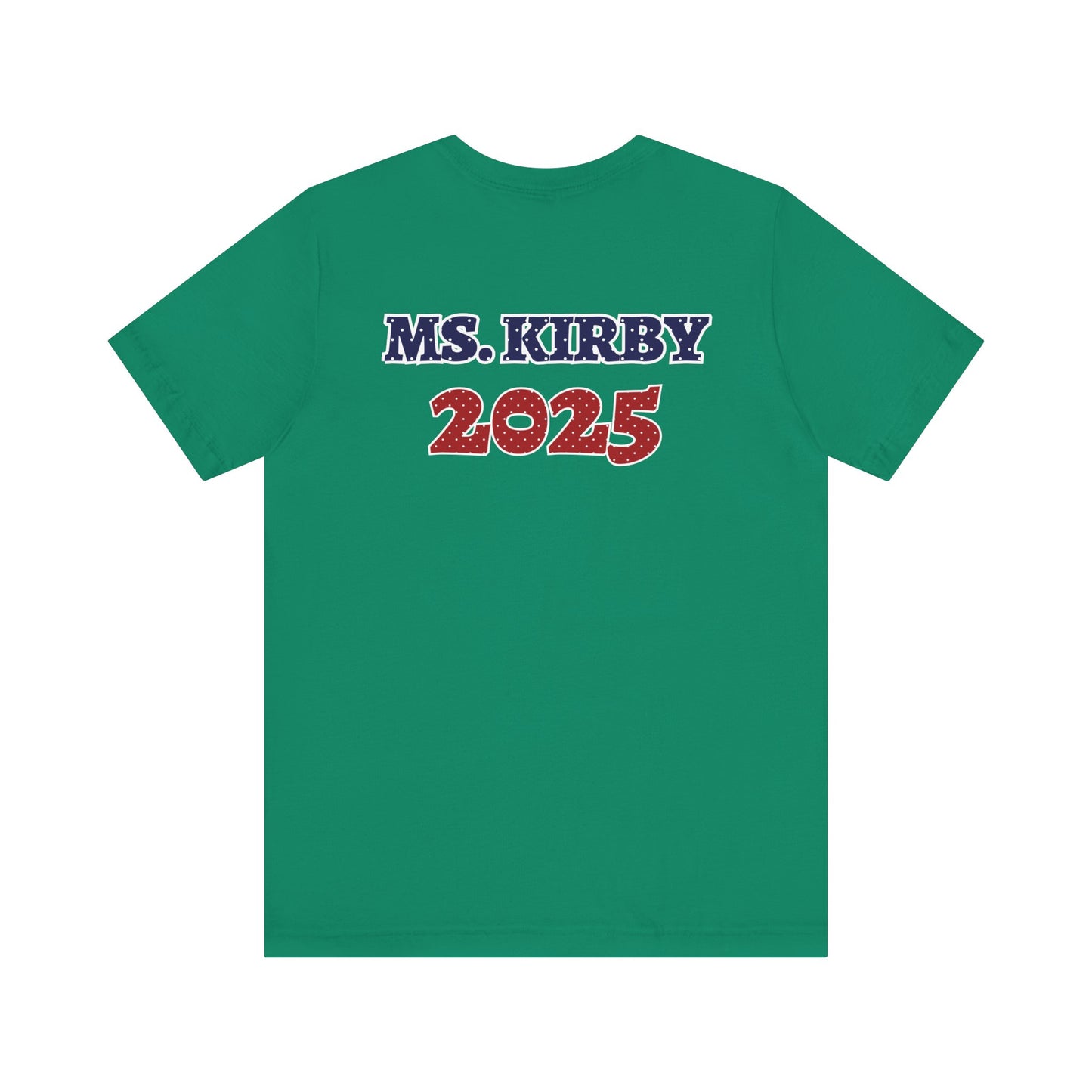 Custom Unisex Polka Dot Preschool Crew T-Shirt