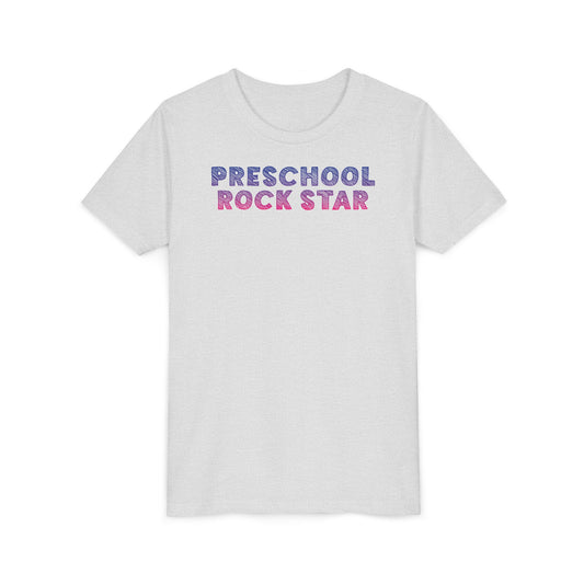 Custom Lined Preschool Rock Stars Youth T-Shirt