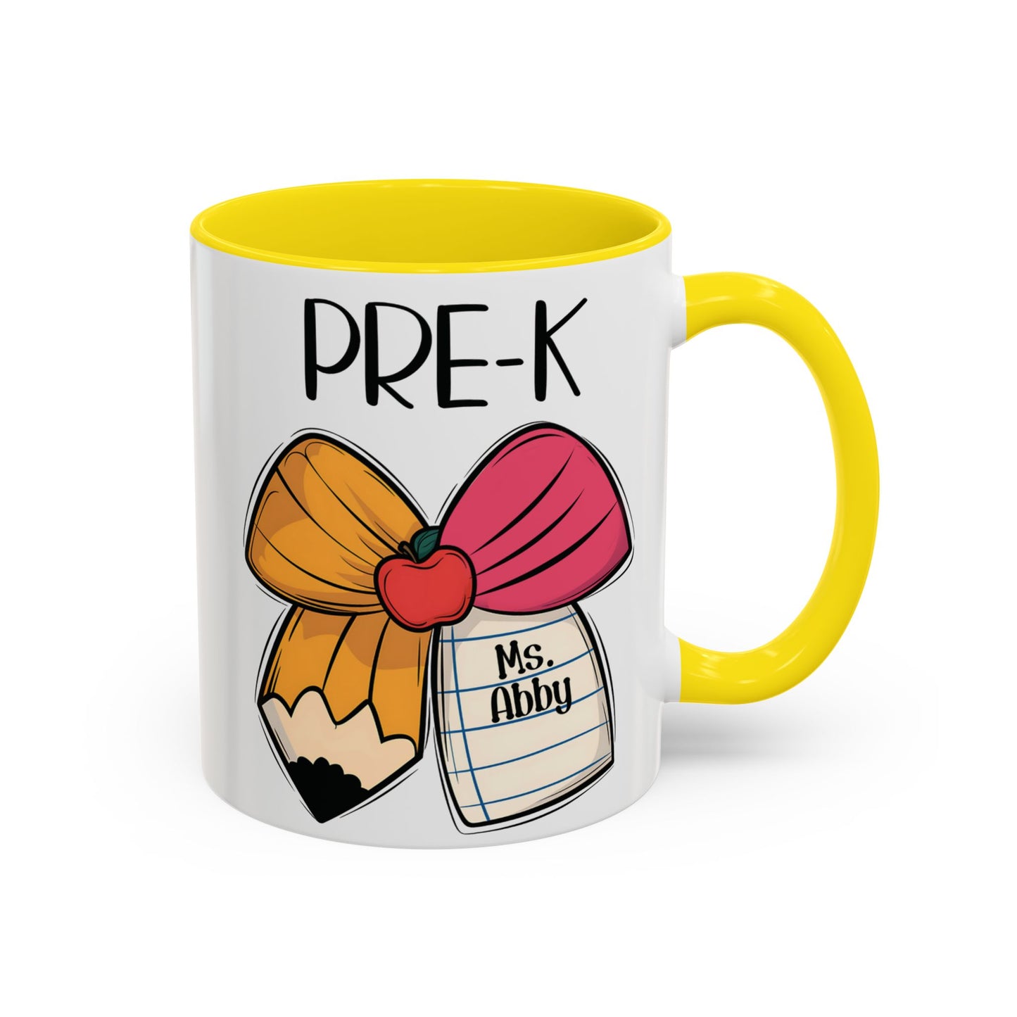 Personalized Pre-K Teacher Coffee Mug – Cute Classroom Gift for Educators