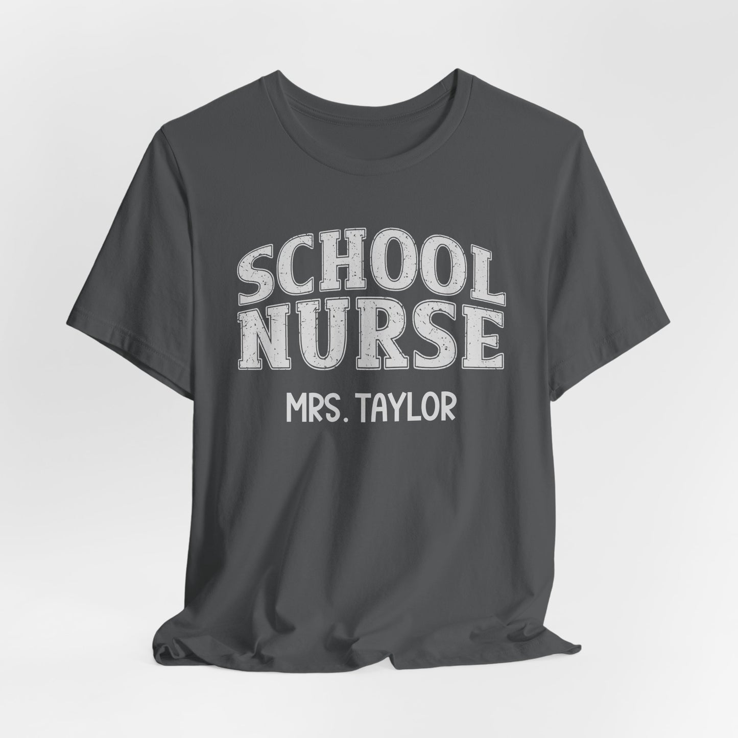 Custom Unisex School Nurse T-Shirt