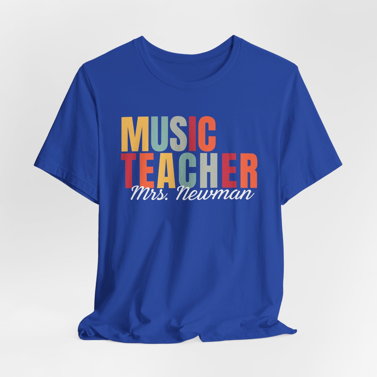 Custom Music Teacher T-Shirt