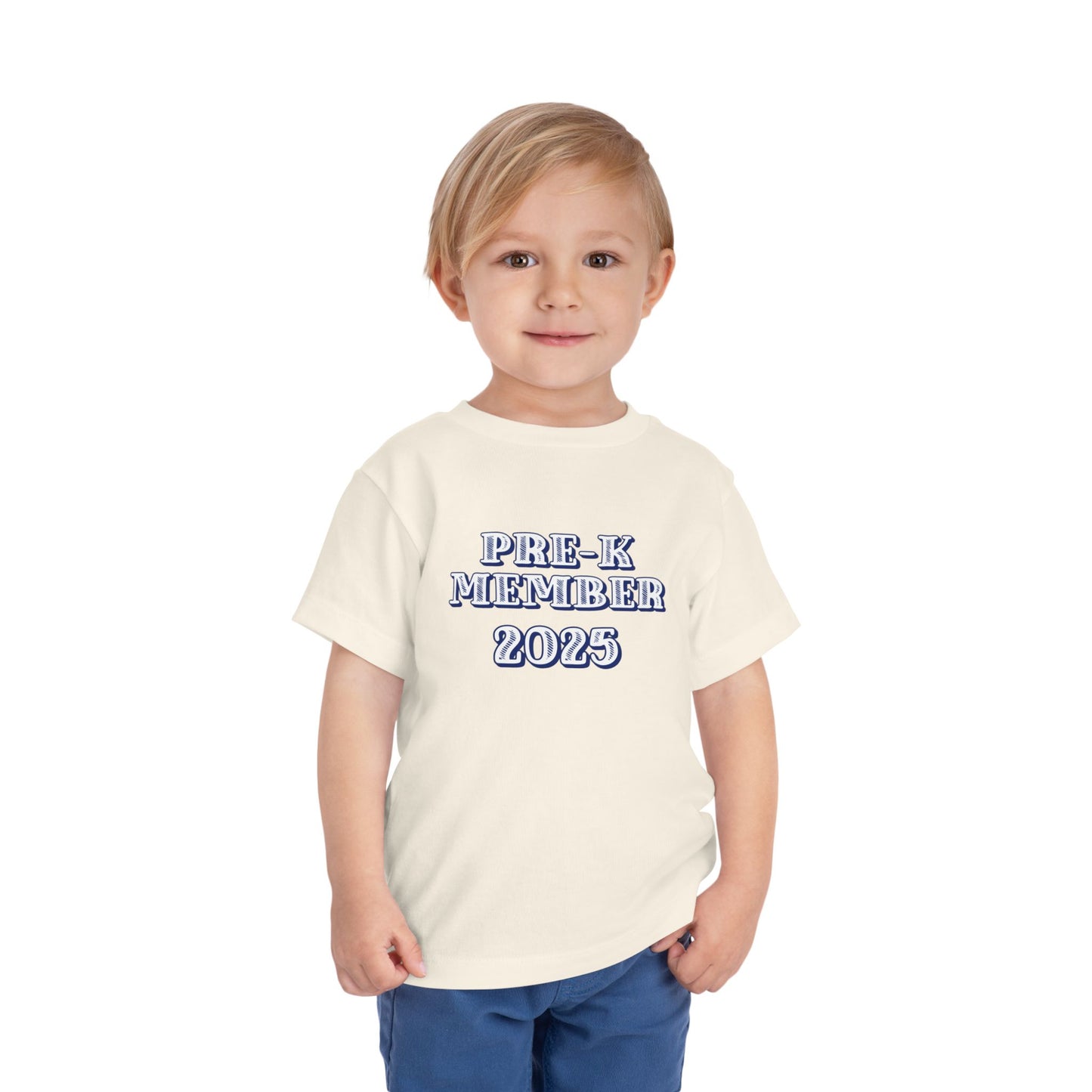Custom Pre-K Member and Date Toddler T-Shirt