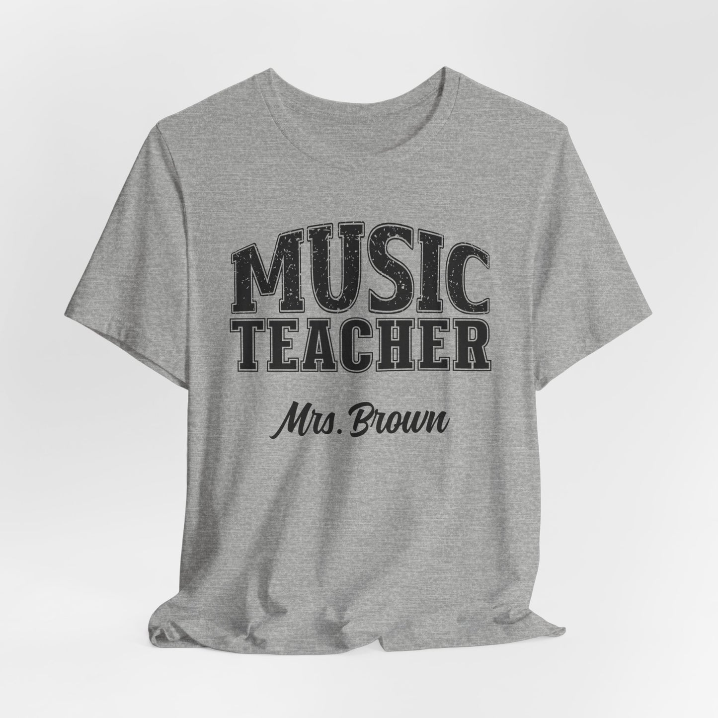 Custom Unisex Music Teacher T-Shirt