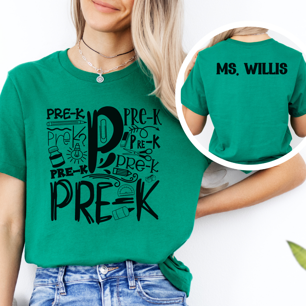 Unisex Custom Pre-K T-Shirt