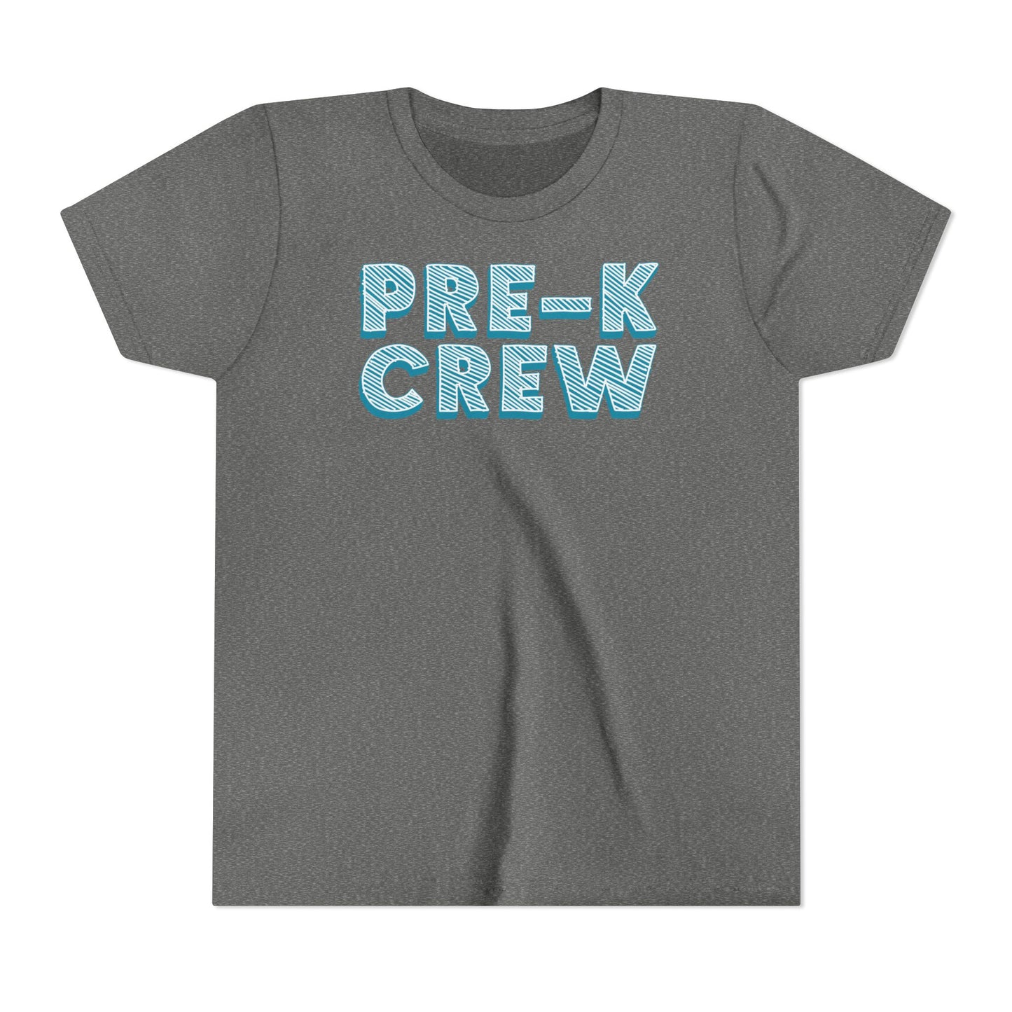 Custom Crossed Out Pre-K Crew Youth T-Shirt