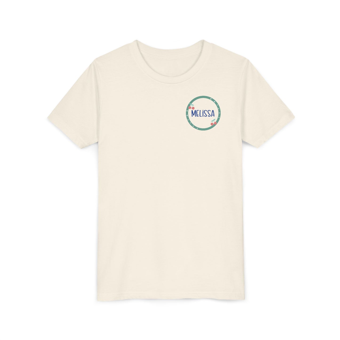 Custom Cherry Circle Youth T-Shirt