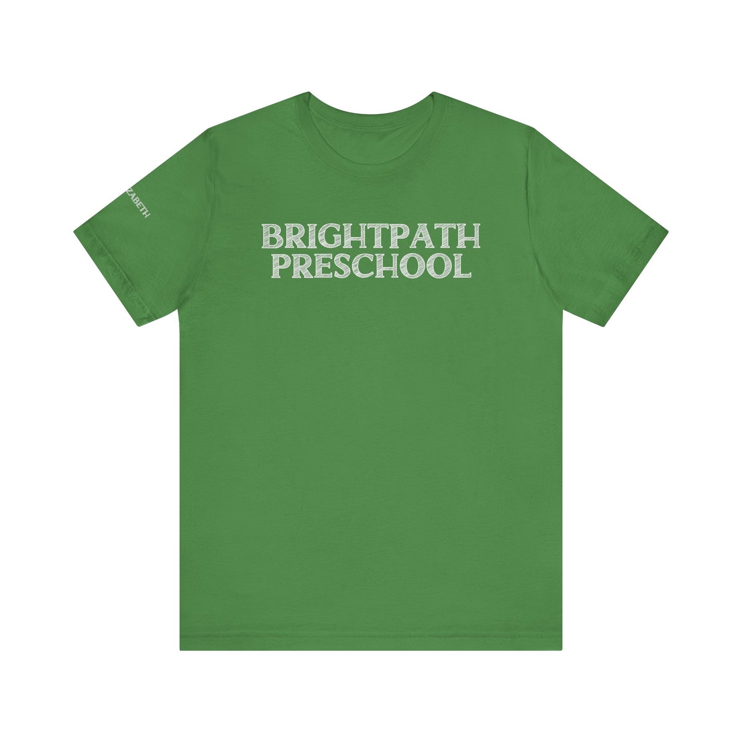 Custom Unisex Shaded School Name T-Shirt