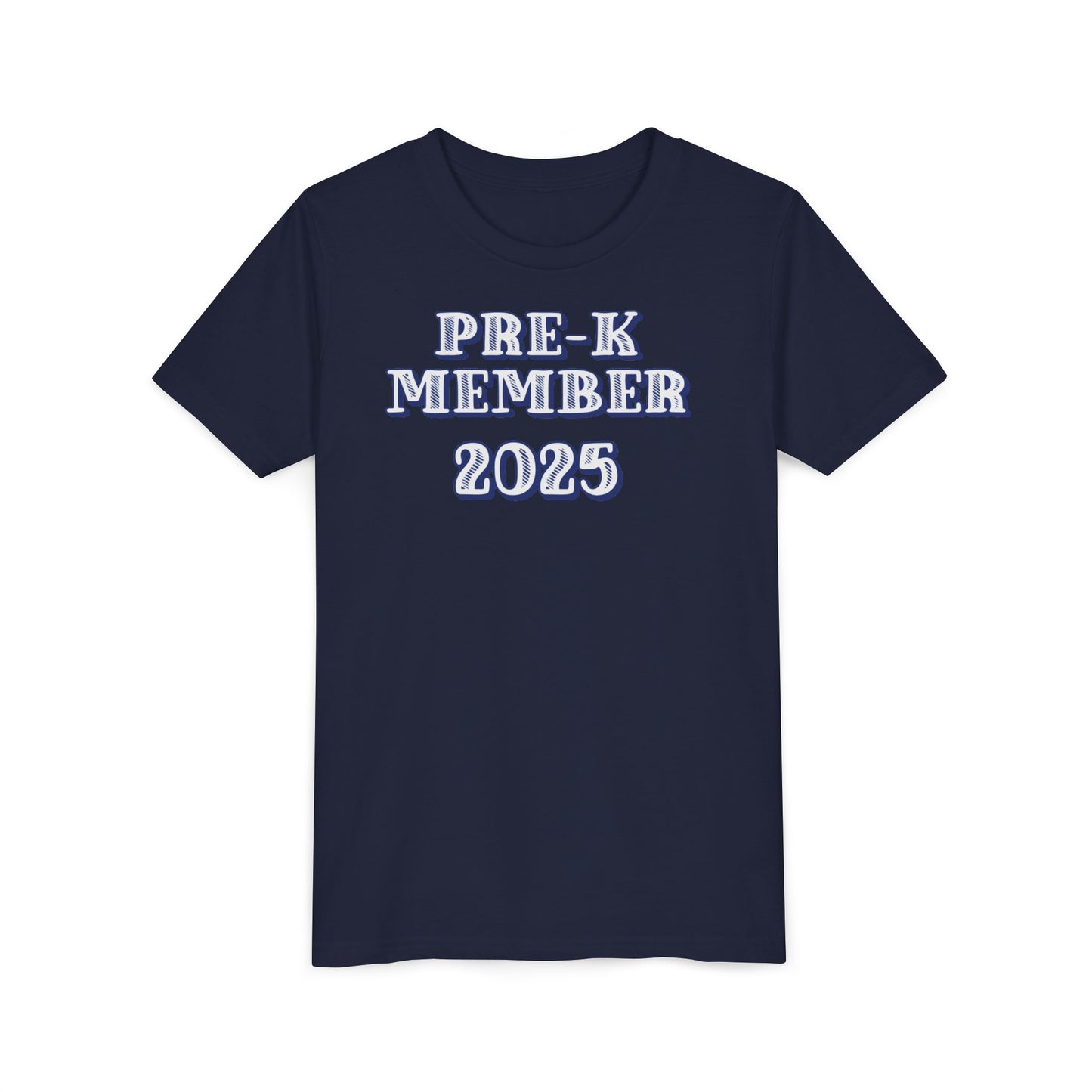 Custom Pre-K Member and Date Youth T-Shirt