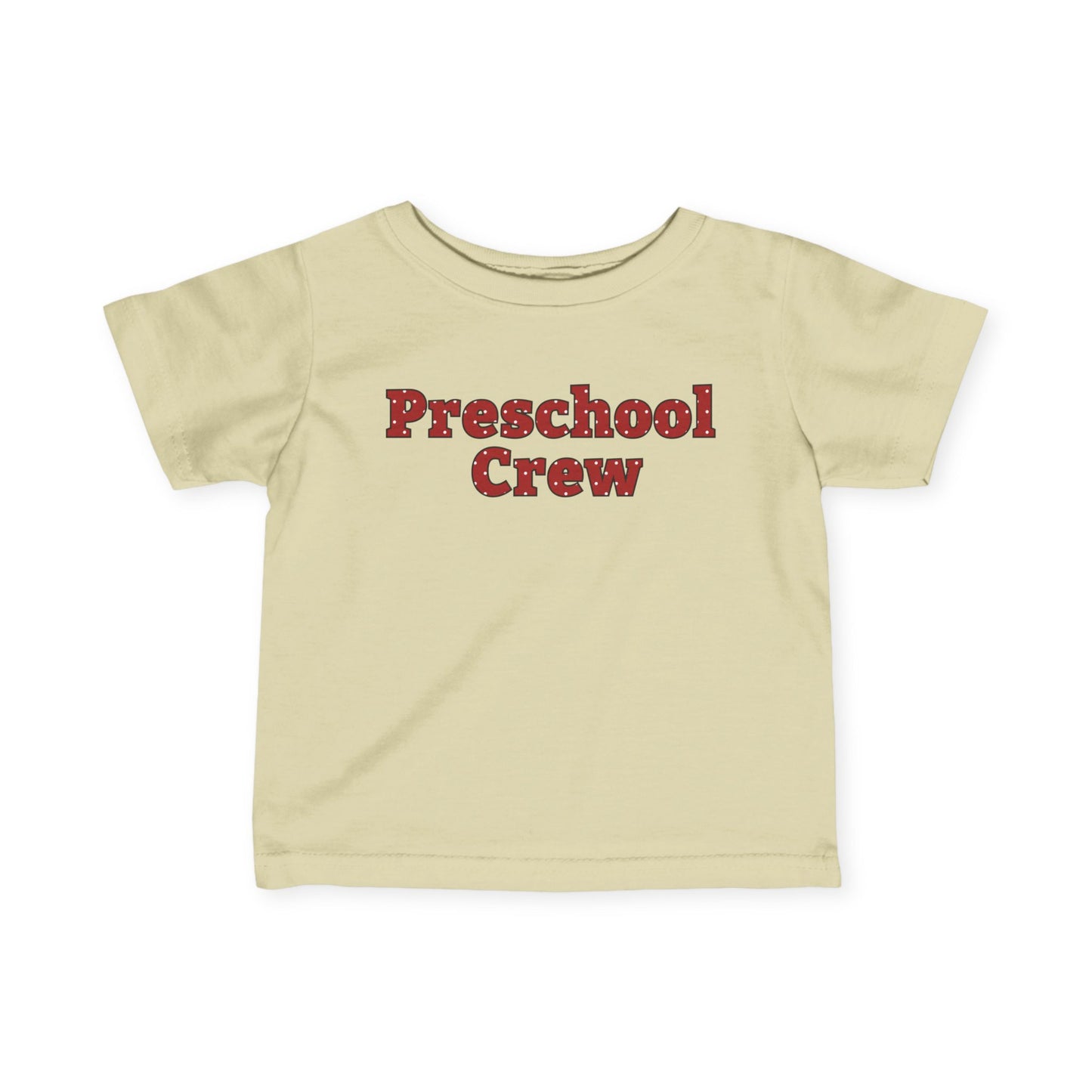 Custom Preschool Crew Infant T-Shirt