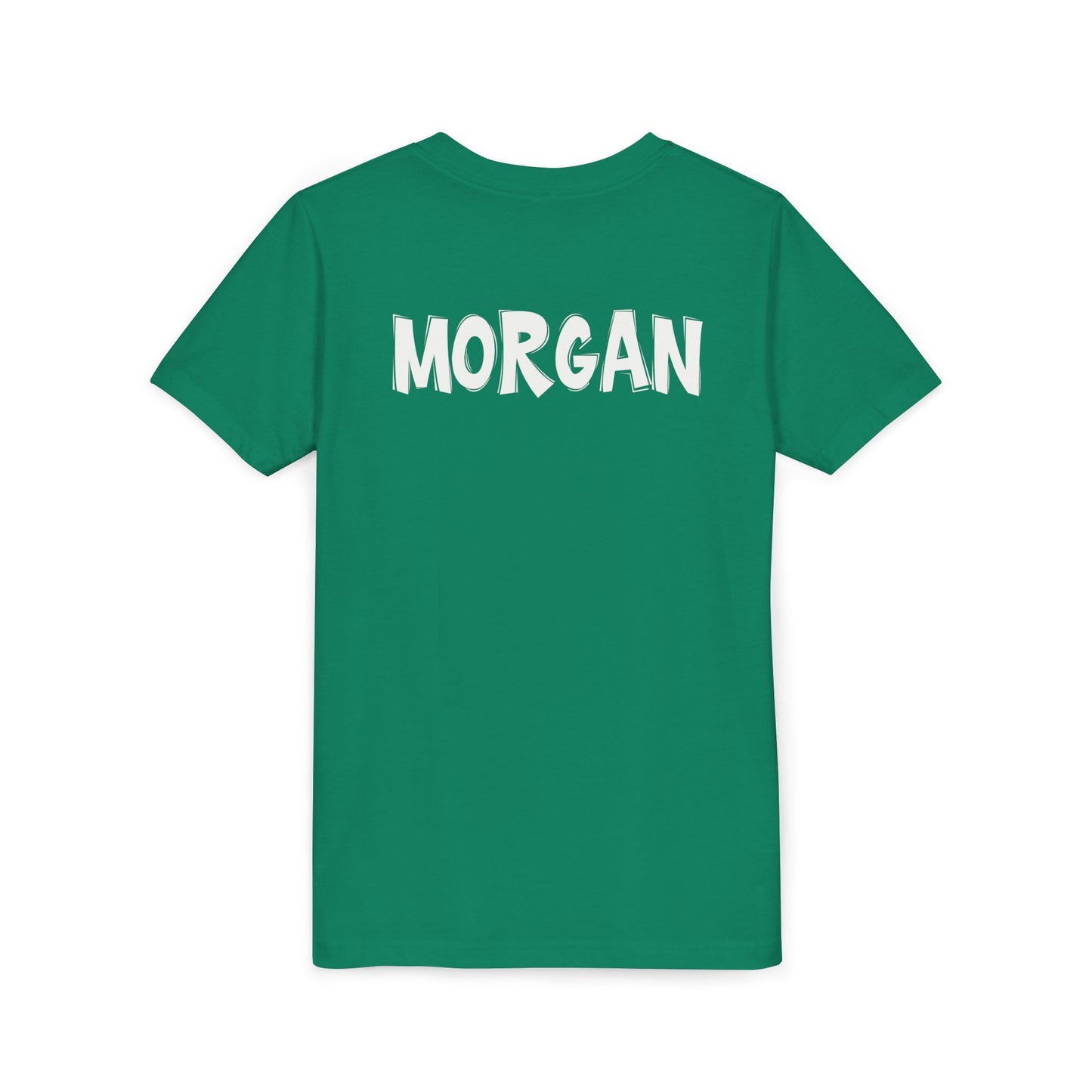 Custom School Name Youth Outlined T-Shirt