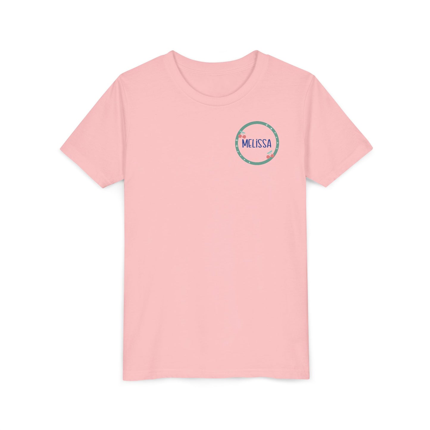 Custom Cherry Circle Youth T-Shirt