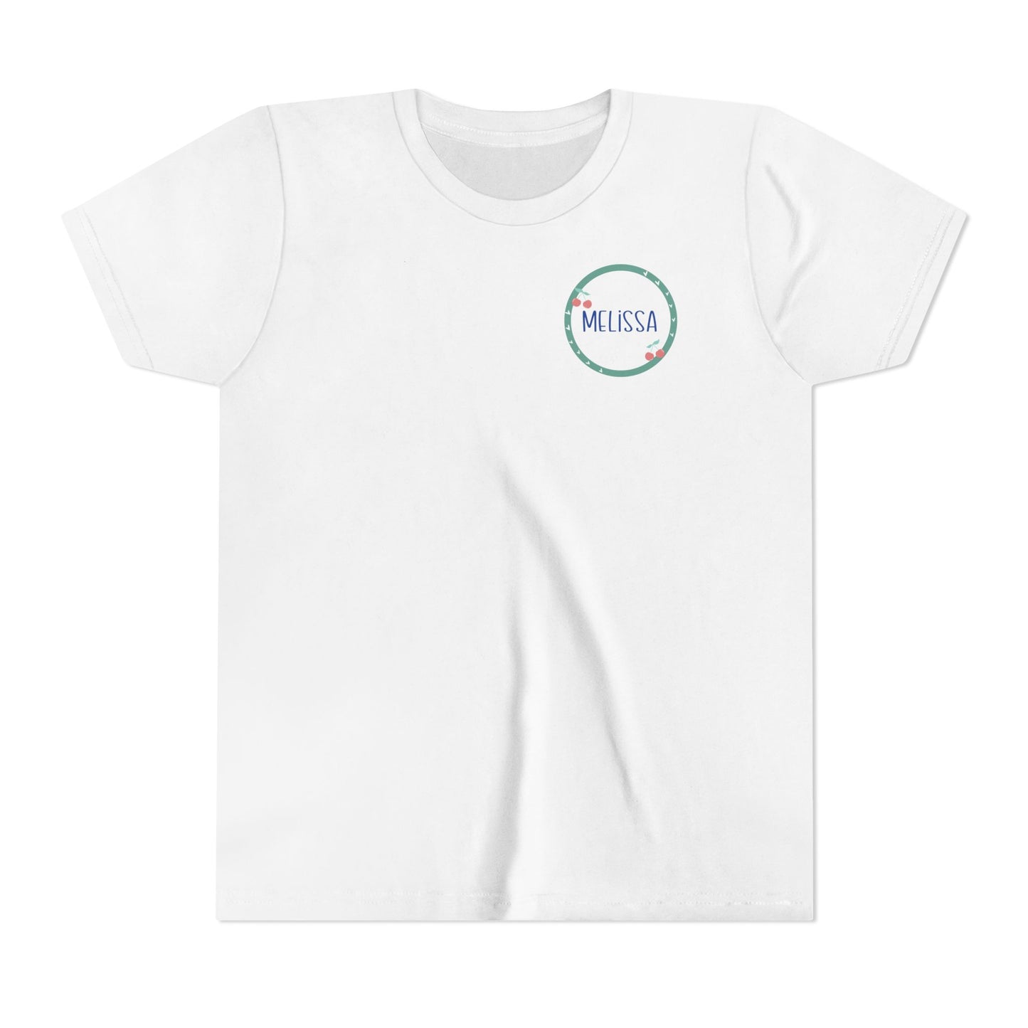 Custom Cherry Circle Youth T-Shirt