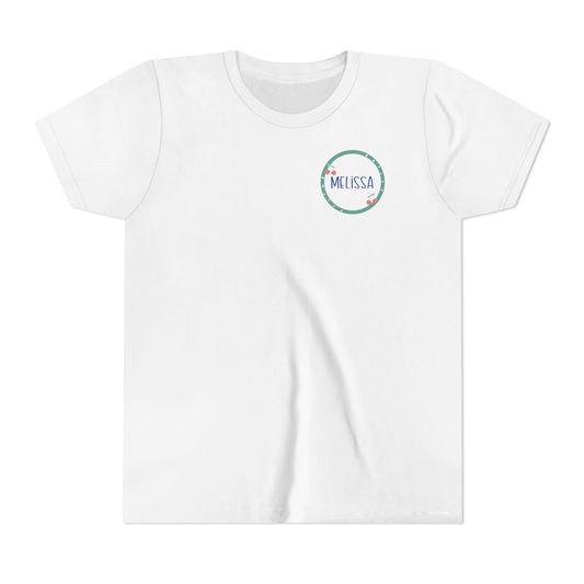 Custom Cherry Circle Youth T-Shirt
