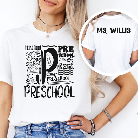 Unisex Custom Preschool T-Shirt