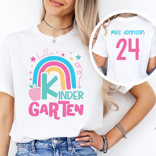 Custom Unisex Kindergarten T-Shirt