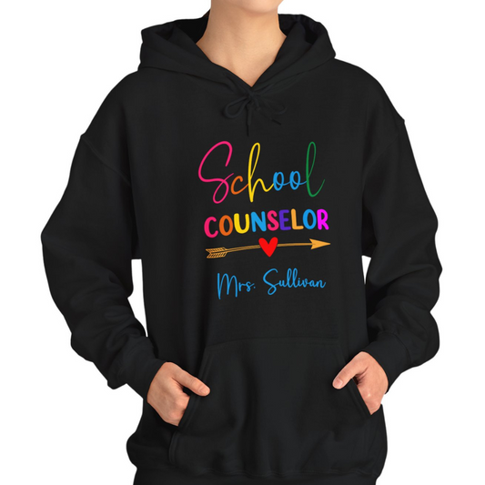 Custom Unisex Heavy Blend School Counselor Hoodie