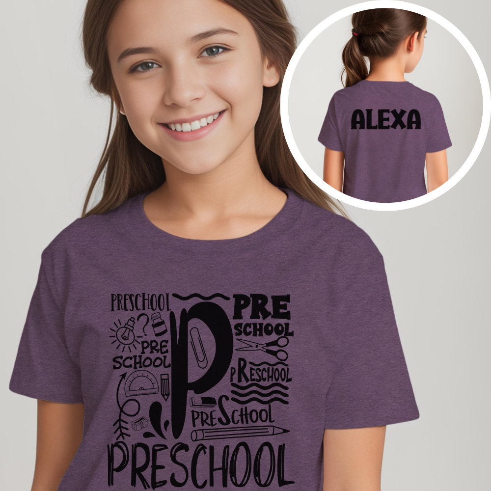Custom Preschool Youth T-Shirt