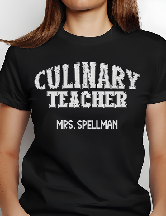 Custom Unisex Culinary T-Shirt