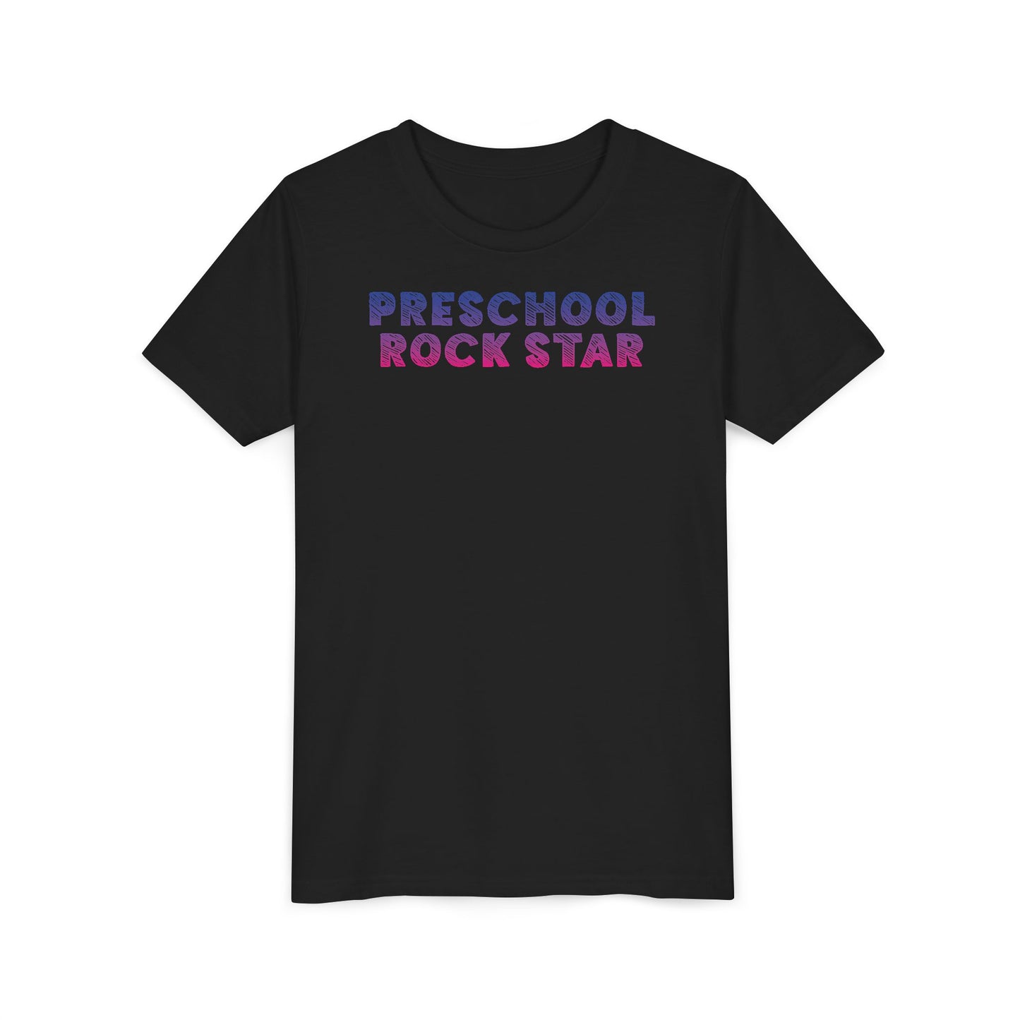 Custom Preschool Rockstar Youth T-Shirt