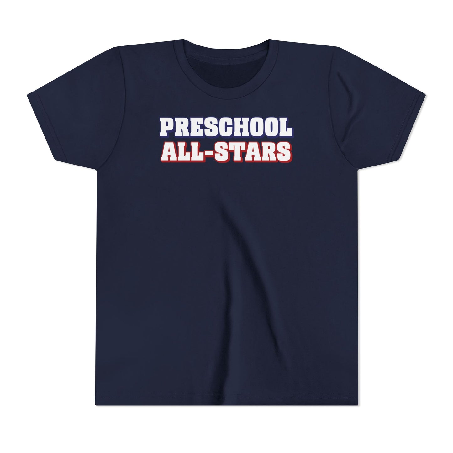 Custom Preschool All Stars Youth T-Shirt