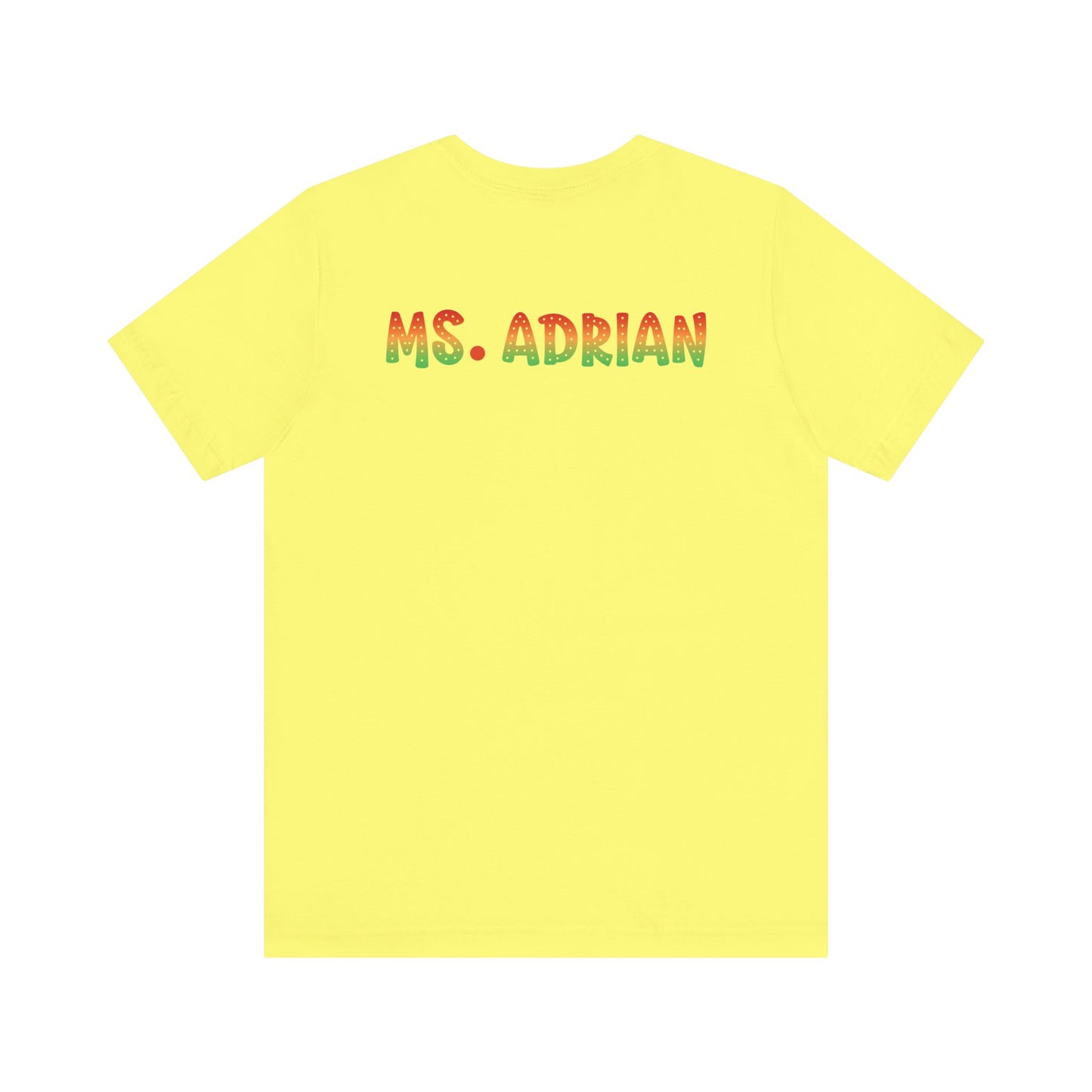 Custom Unisex Multi-Colored Preschool Crew T-Shirt