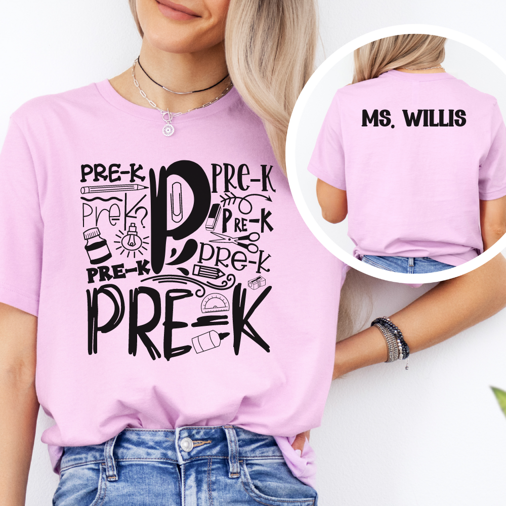 Unisex Custom Pre-K T-Shirt