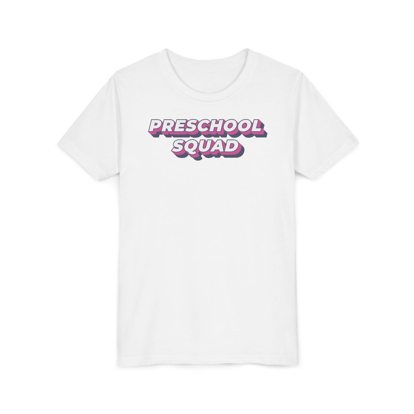 Custom Layered Preschool Squad Youth T-Shirt