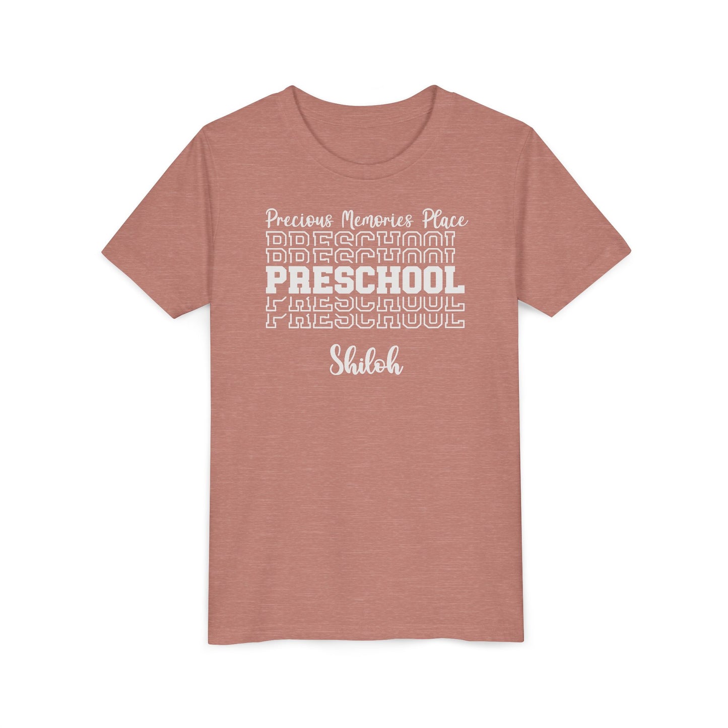 Custom Preschool Youth Tee - School Spirit Building Shirt