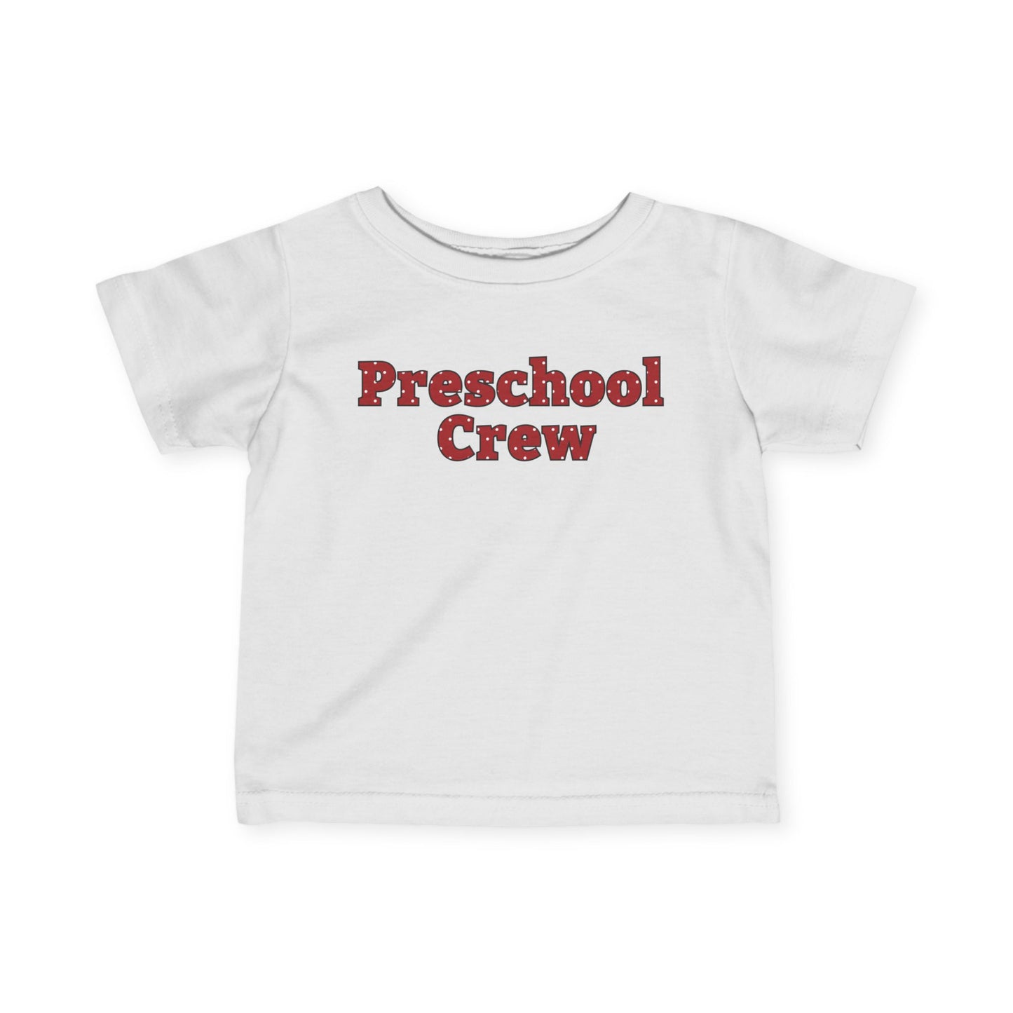 Custom Preschool Crew Infant T-Shirt