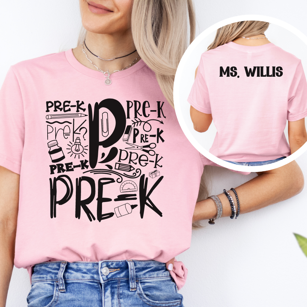 Unisex Custom Pre-K T-Shirt