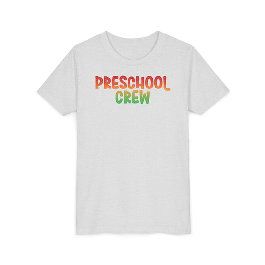 Custom Multi-Colored Preschool Crew Youth T-Shirt